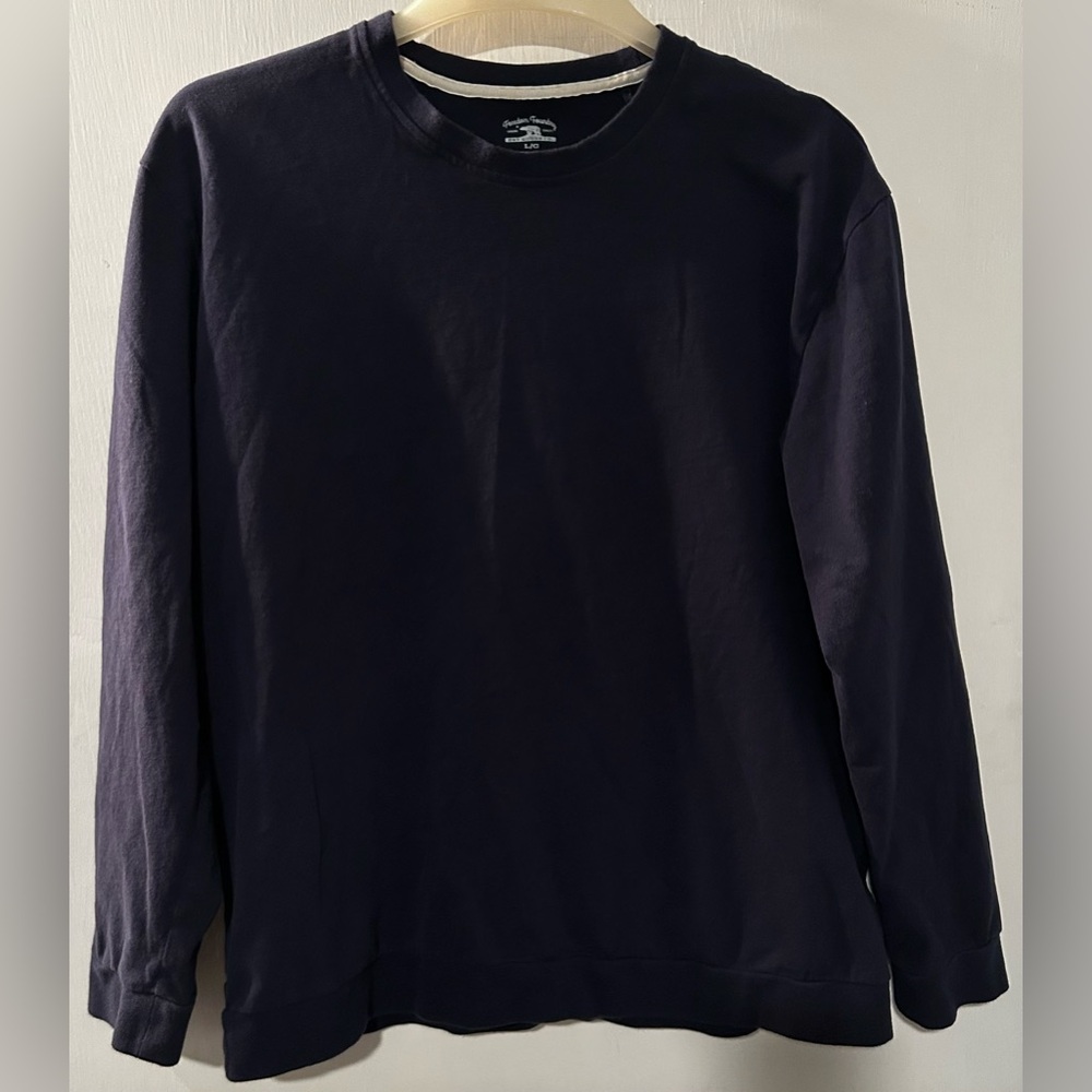 Freedom Foundry Navy Blue Crewneck Shirt Size L